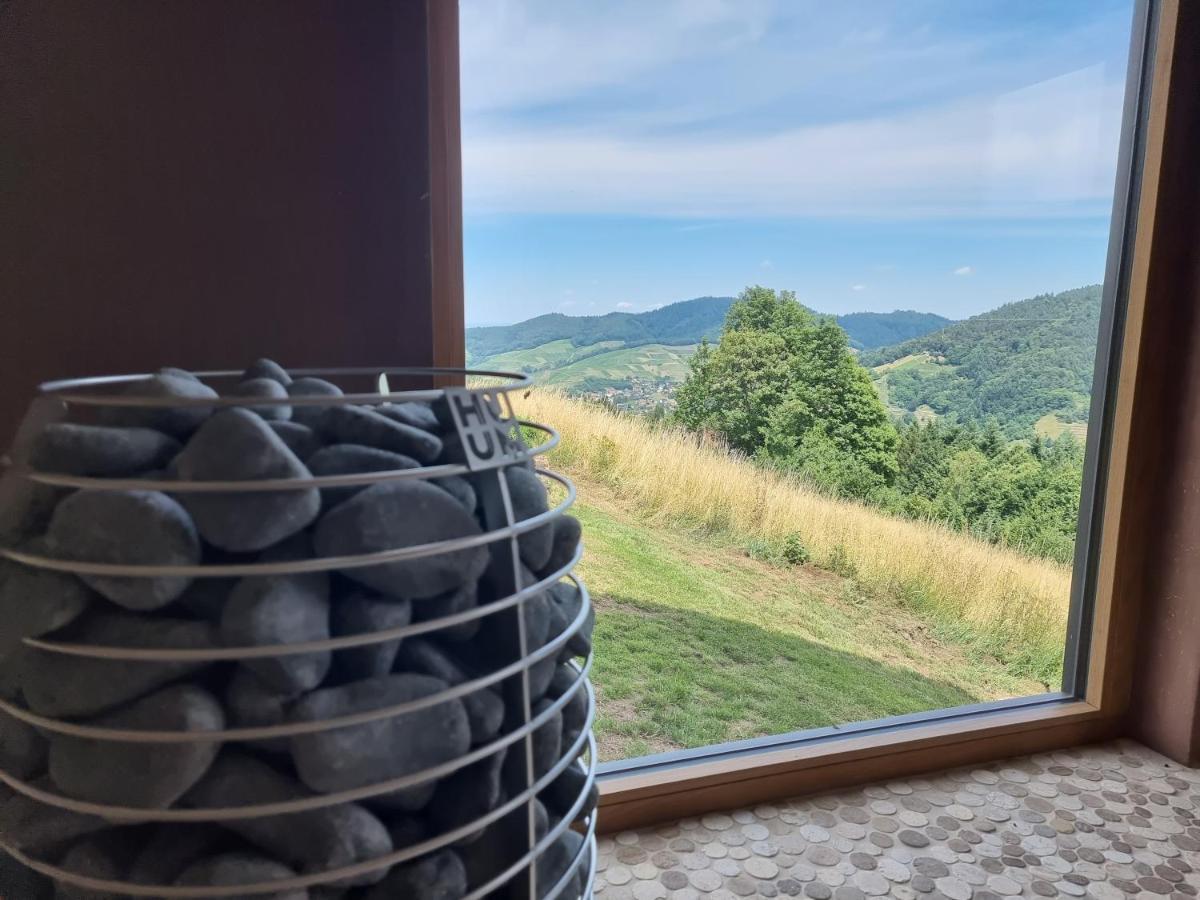 Haus Am Berg Mit Wellnessbereich, Bar Und Panorama Bühlertal Exterior foto